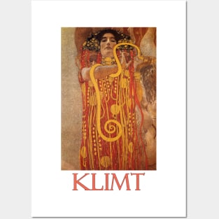 Hygieia by Gustav Klimt Posters and Art